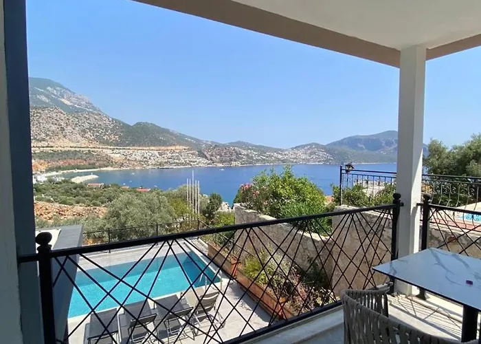 公寓式酒店 Reatred In Kalkan 卡斯